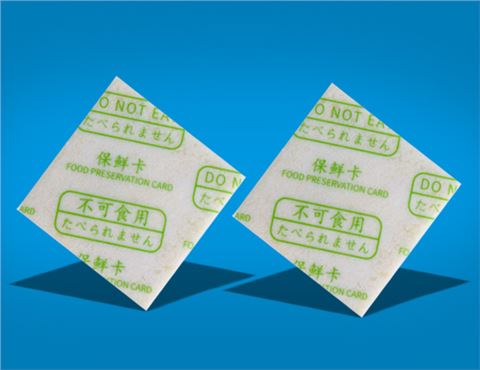酒精外控型食品保鲜卡