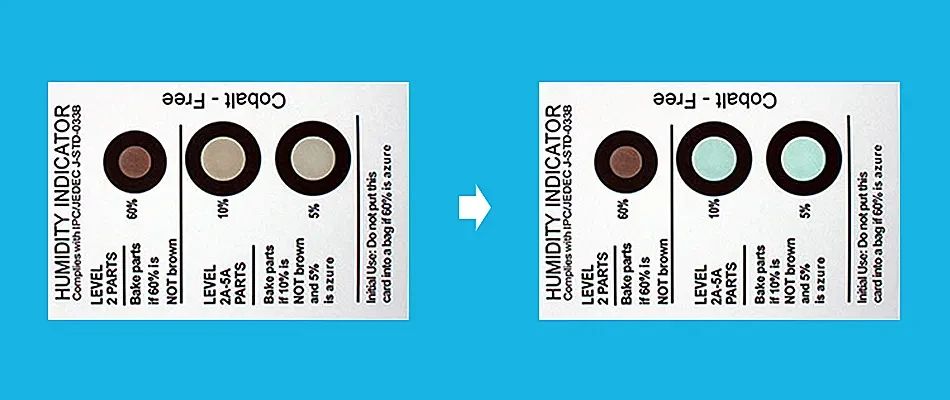 无钴湿度指示卡